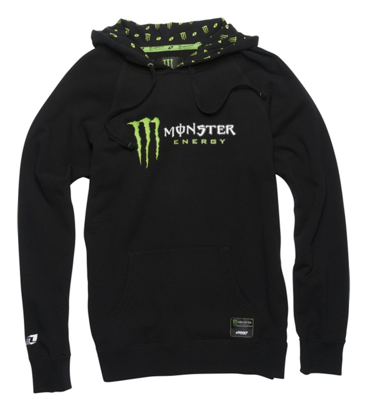 Monster Gallup Ladies Hoodie Black - click to enlarge