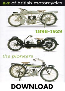 A-Z  of British Motorcycles Vol 1 1898-1929 Download