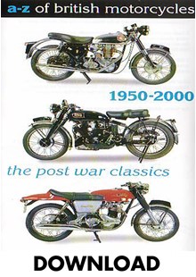 A-Z of British Motorcycles Vol 3 1950- 2000 Download
