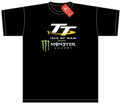 TT 2011 Monster Energy T Shirt Black - click to enlarge
