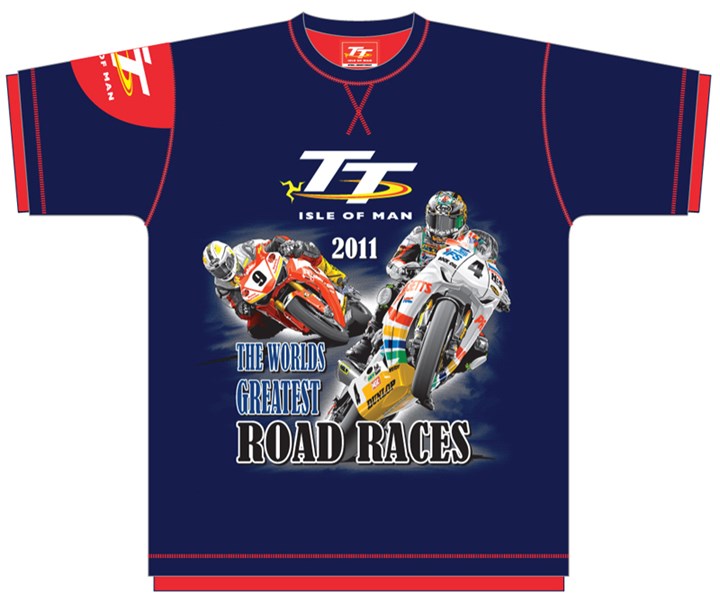 TT 2011 Childs  Bikes 9 & 4 T Shirt Navy - click to enlarge