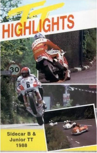 TT 1988 - Junior & Sidecar B Races VHS
