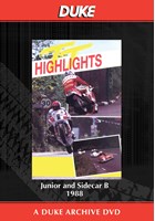 TT 1988 - Junior & Sidecar B Races Duke Archive DVD