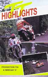 TT 1989 - Production & Sidecar B Races VHS