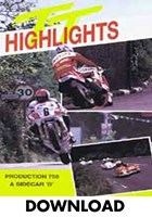 TT 1989 Production & Sidecar B Highlights Download