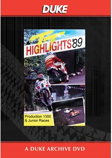 TT 1989 Production 1300 & Junior Races Duke Archive DVD