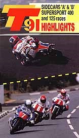 TT 1991 Sidecar A & B & Supersport 400 Races VHS