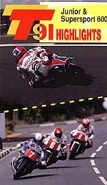 TT 1991 - Junior & SS600 Races VHS