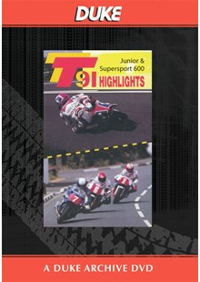 TT 1991 Junior & Supersport 600 Highlights Duke Archive DVD
