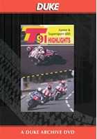 TT 1991 Junior & Supersport 600 Highlights Duke Archive DVD