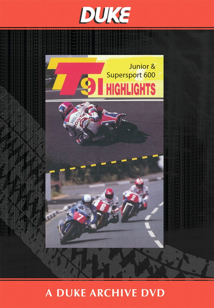 TT 1991 Junior & Supersport 600 Highlights Duke Archive DVD