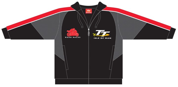 TT 2012 Childs Road Race Hooded Sweatshirt - click to enlarge