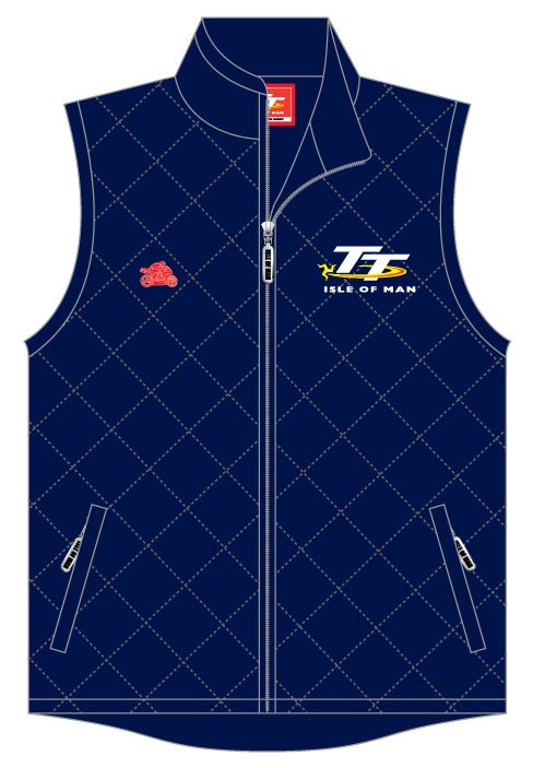 TT Bodywarmer Ladies Navy - click to enlarge