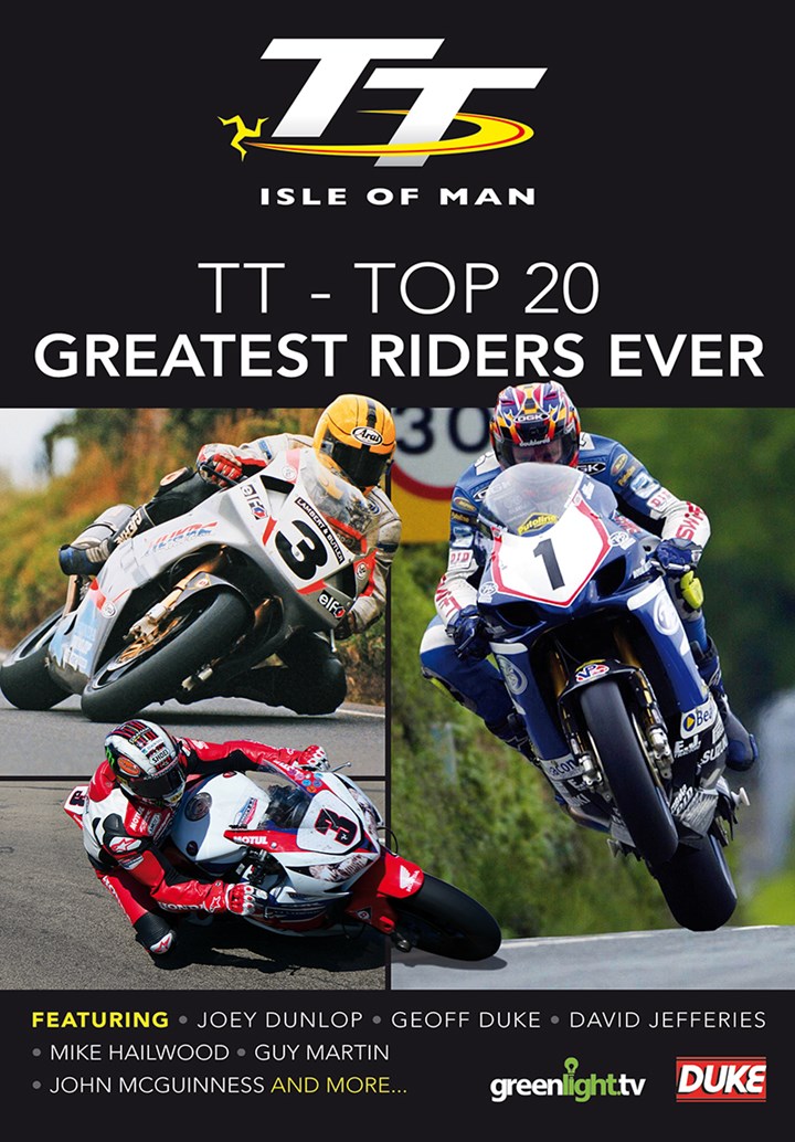 Top 20 Greatest Ever TT Riders DVD