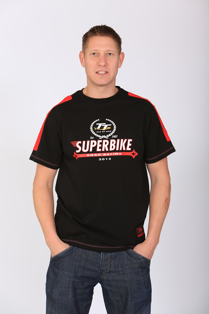 TT 2013 Superbike Custom T Shirt Black/Red : Duke Video