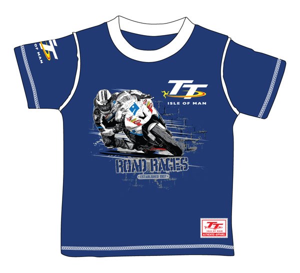 TT Custom T Shirt Child Royal Blue - click to enlarge