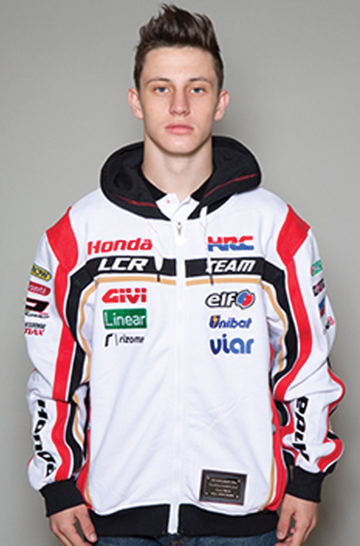 2014 LCR Honda Hoodie - click to enlarge