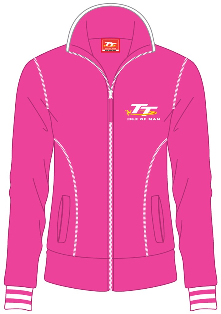 TT 2014 Ladies Track Top Pink Duke Video