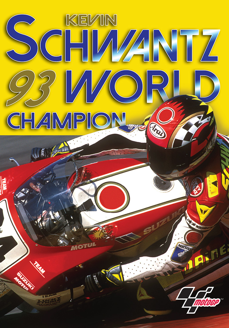 100％品質 Kevin Schwantz 1993 World Champion DVD : Duke Video 趣味・スポーツ・実用