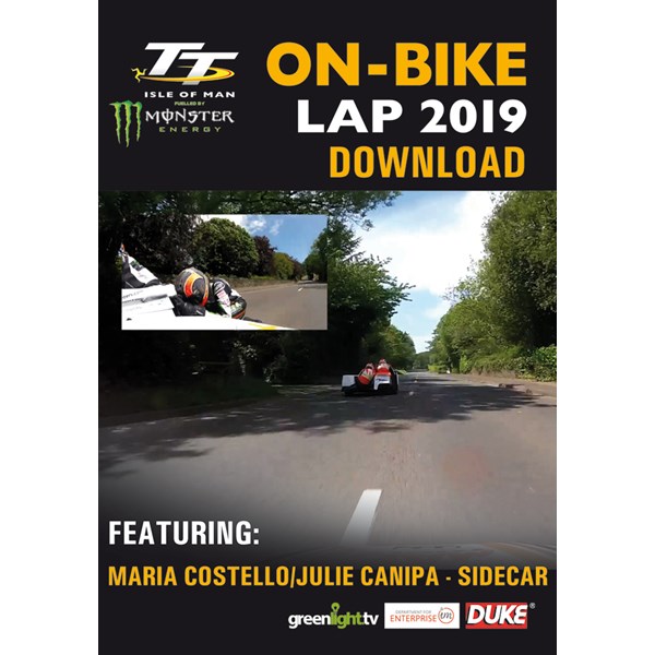 TT On Bike 2019 - Maria Costello & Julie Canipa - Sidecar Race 1