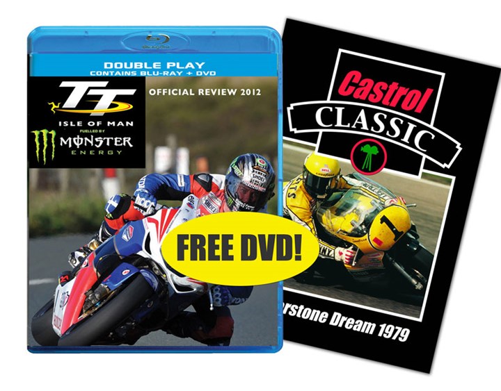 Isle of Man TT 2012 Blu-ray and Silverstone Dream 1979 DVD