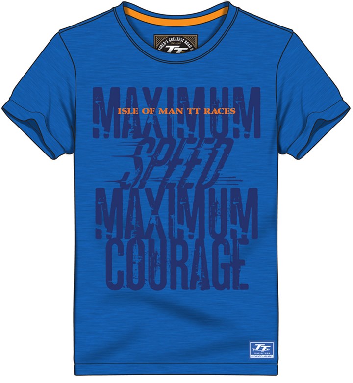 TT Vintage Maximum T-Shirt  Blue - click to enlarge