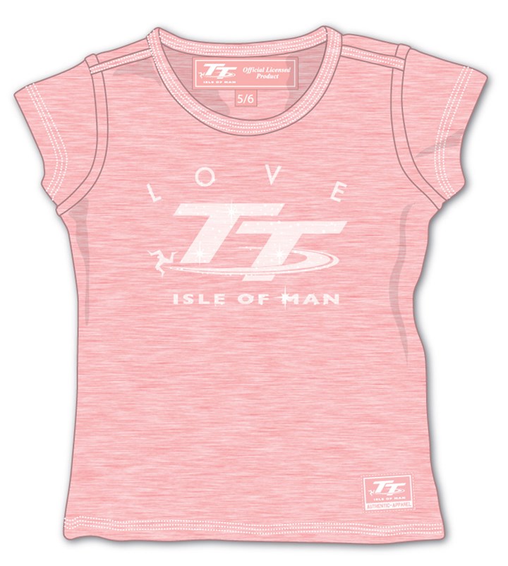 TT 2015 Girls T Shirt Pink - click to enlarge