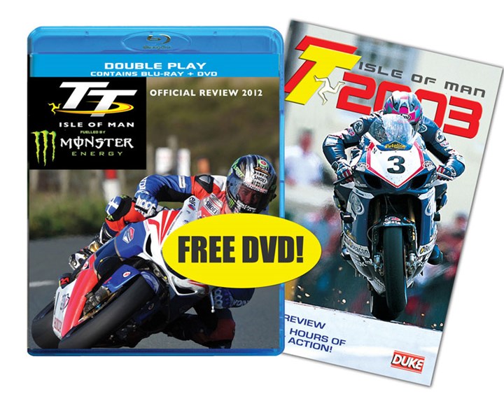 Isle of Man TT 2012 Blu-ray and TT 2003 Review DVD