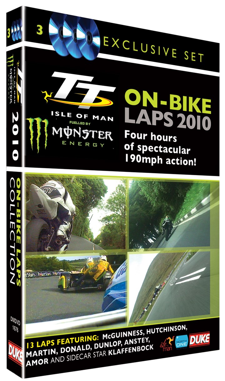 TT 2010 On Bike Laps (3 Disc) DVD