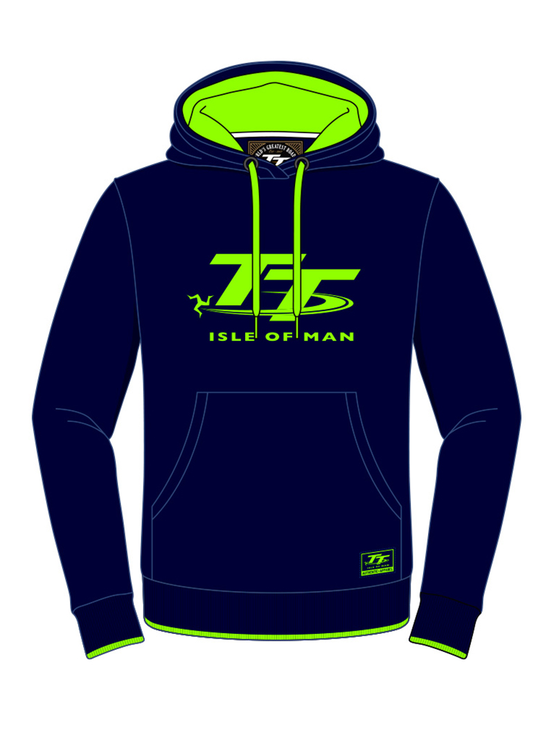 TT Hoodie Navy/Green Duke Video