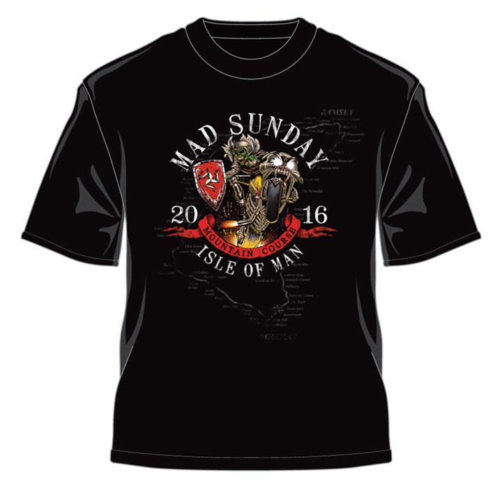 Mad Sunday 2016 T-Shirt Black - click to enlarge