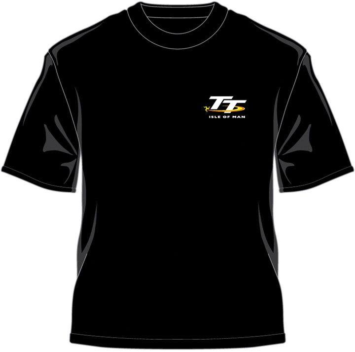 TT 2016 Small Logo T-Shirt Black - click to enlarge