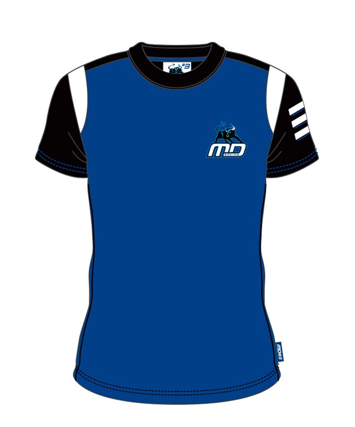 Michael Dunlop Custom T- Shirt Blue - click to enlarge