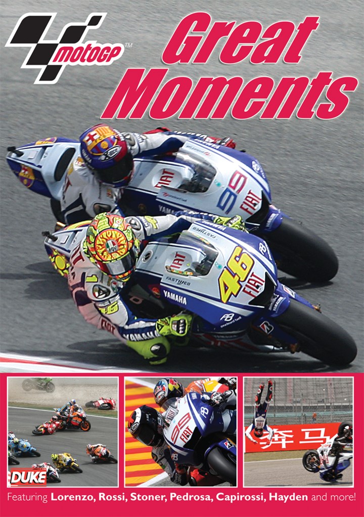 MotoGP’s Great Moments DVD