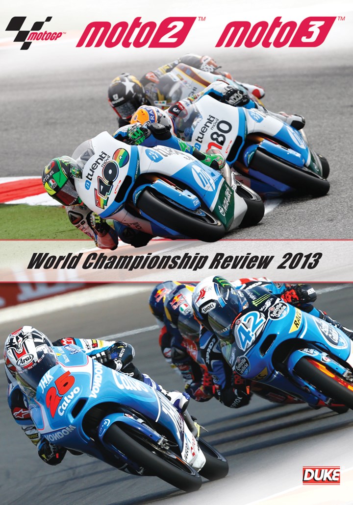 MotoGP Moto2 & Moto3 2013 Review DVD