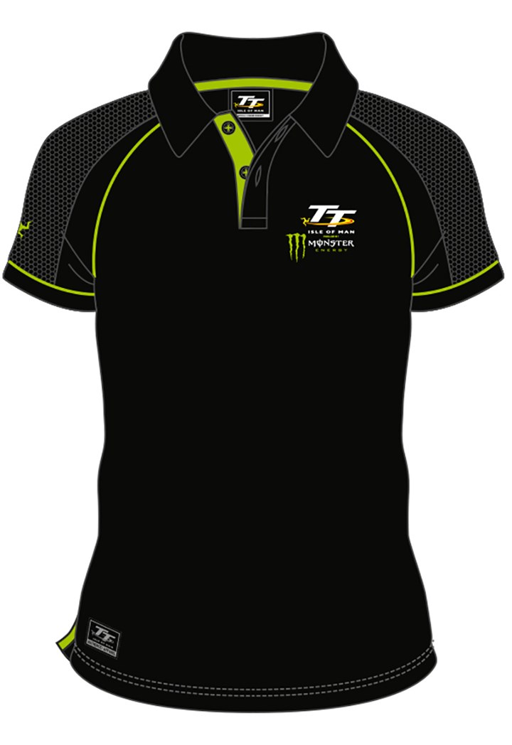 Isle of Man TT Monster Polo - black - click to enlarge