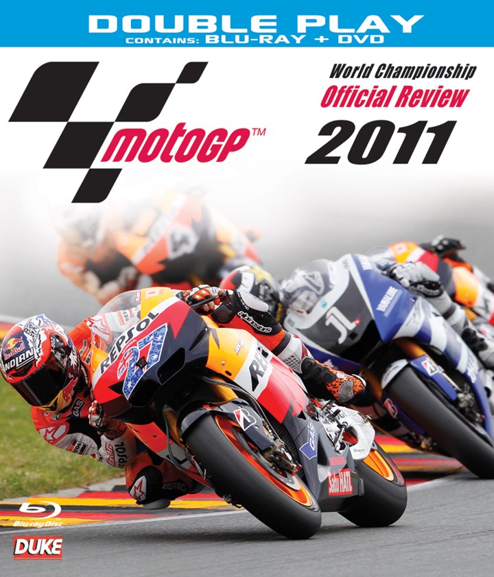 MotoGP 2011 Review Blu-ray incl Standard Pal DVD