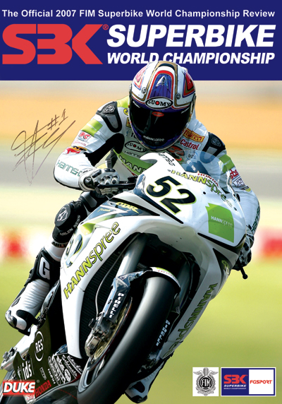 World Superbike 2007 DVD Signed Toseland Sleeve : Duke Video