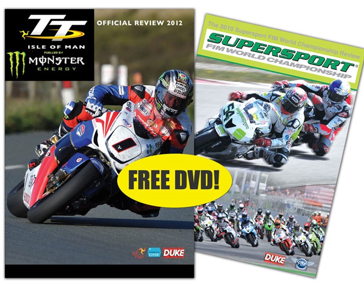 Isle of Man TT 2012 DVD and World Supersport 2010 Review DVD