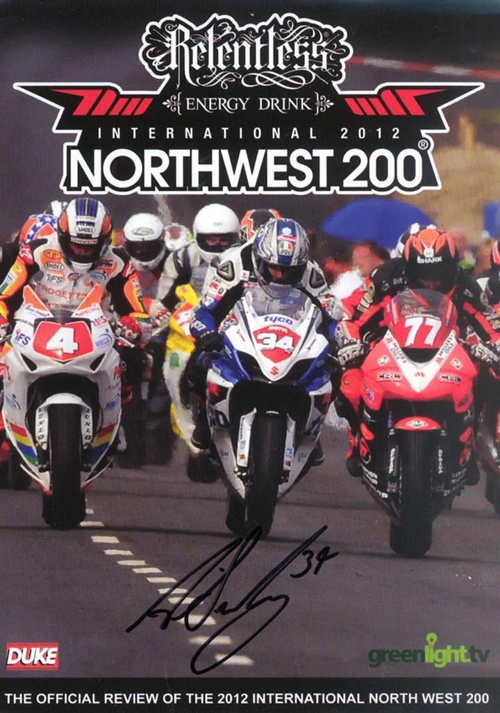North West 200 2012  DVD Signed by Alastair Seeley
