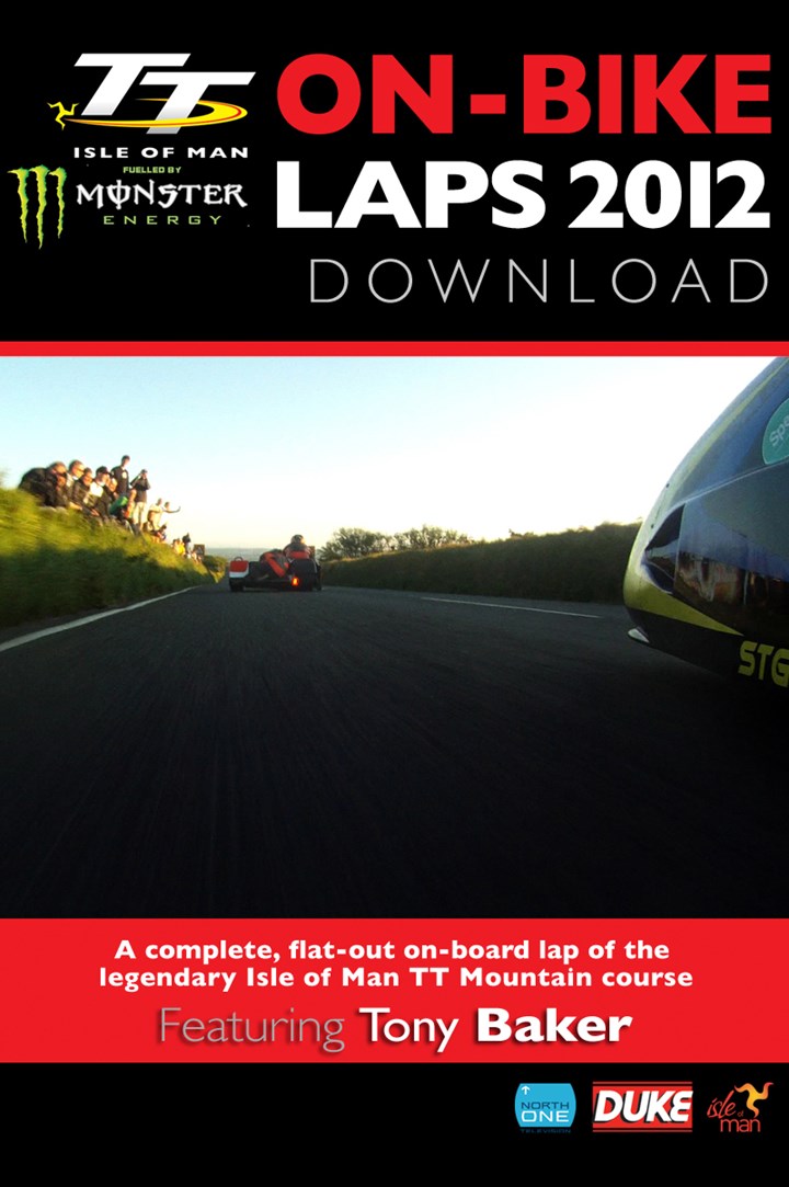 TT 2012 On Bike Lap Tony Baker  Sidecar Tuesday Practice Download