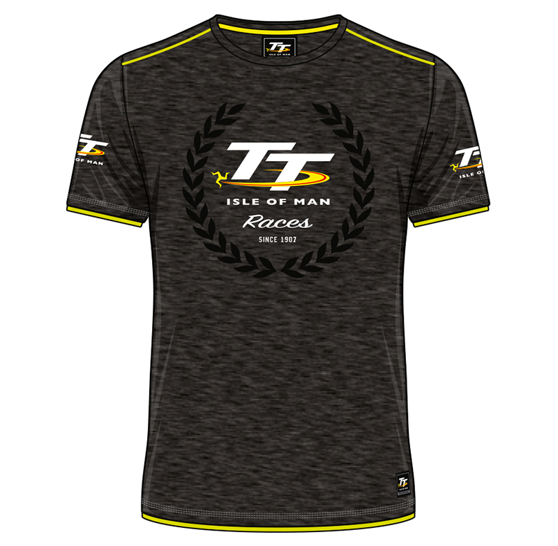 TT Isle of Man Race Custom T-Shirt Yellow Trim : Duke Video