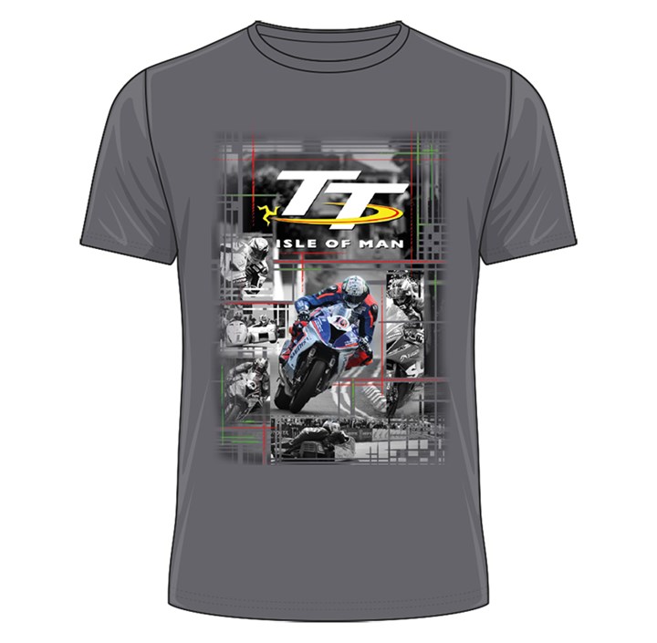 TT 2018 Peter Hickman T-shirt (Grey) - click to enlarge
