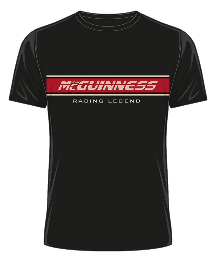 McGuinness Racing Legend T-Shirt Black - click to enlarge