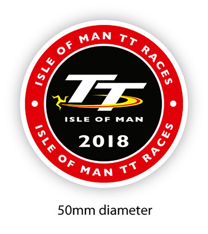 TT 2018 Small Sticker Round