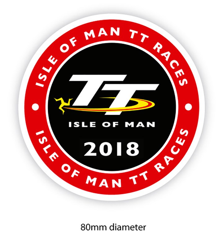 TT 2018 Large Sticker Round