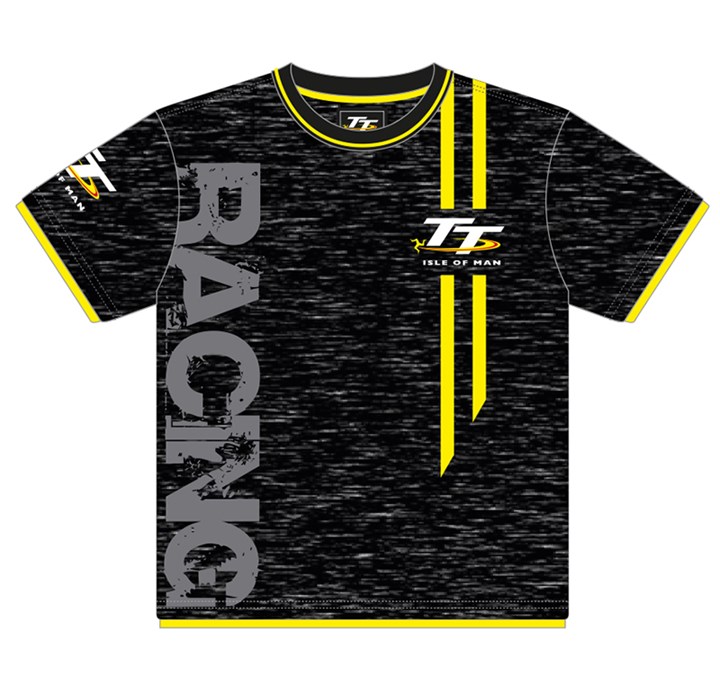 TT All over Print Childs T-Shirt Yellow Trim - click to enlarge