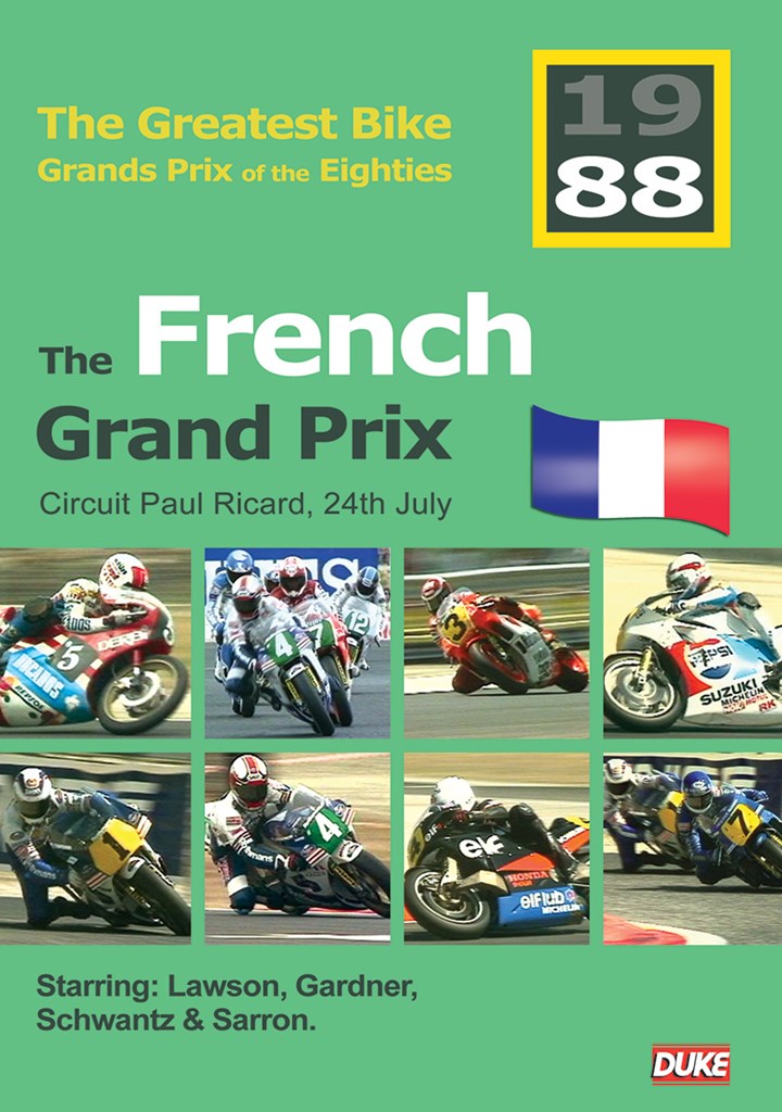 Great Bike Grand Prix of the Eighties France 1988 DVD