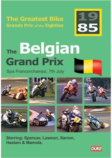 Great Bike Grand Prix of the Eighties Belgium 1985 DVD