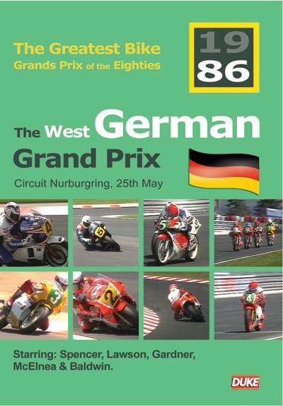 Great Bike Grand Prix of the Eighties Germany 1986 DVD